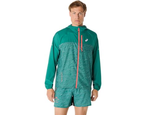 Amazon.com : ASICS Men's FUJITRAIL PACKABLE JACKET Running Apparel